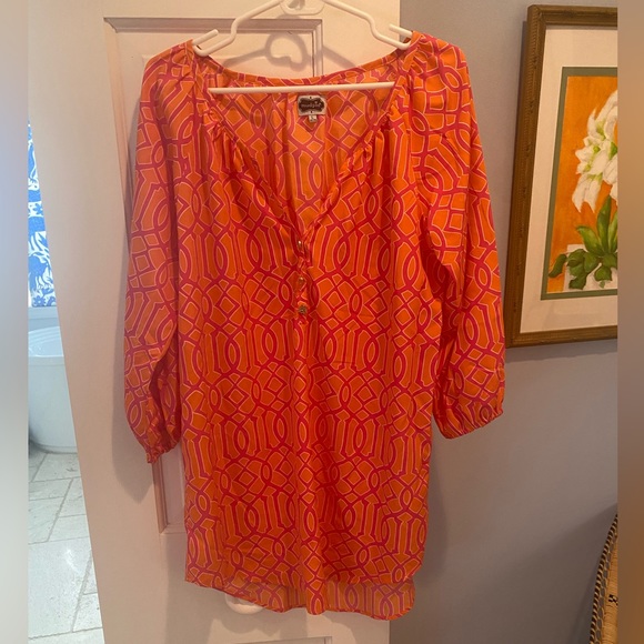 Mud Pie Tops - Mud Pie Tunic. Size L